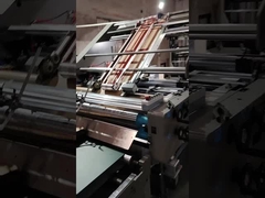 Macchina di laminazione a flute meccanica per l'industria dell'imballaggio, a risparmio di manodopera
